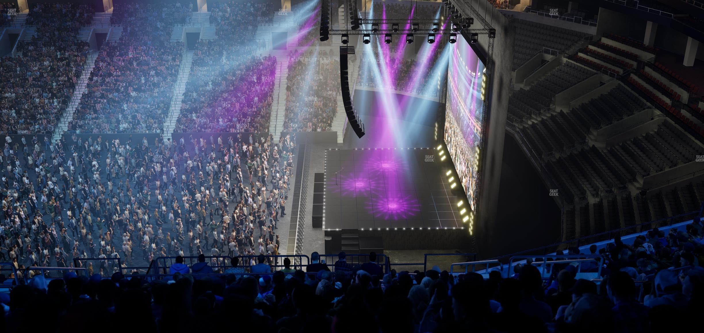 TD Garden - Section Balcony 329 Seat View