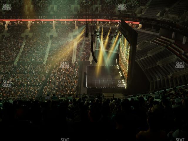 TD Garden - Section Balcony 329 Seat View