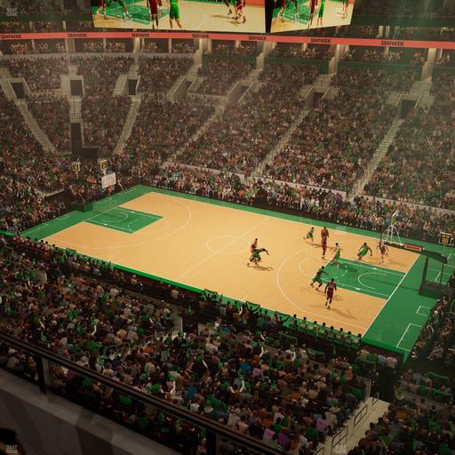 TD Garden - Section Balcony 329 Seat View