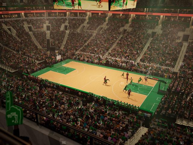 TD Garden - Section Balcony 329 Seat View