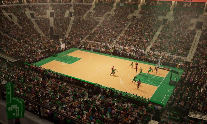 TD Garden - Section Balcony 329 Seat View