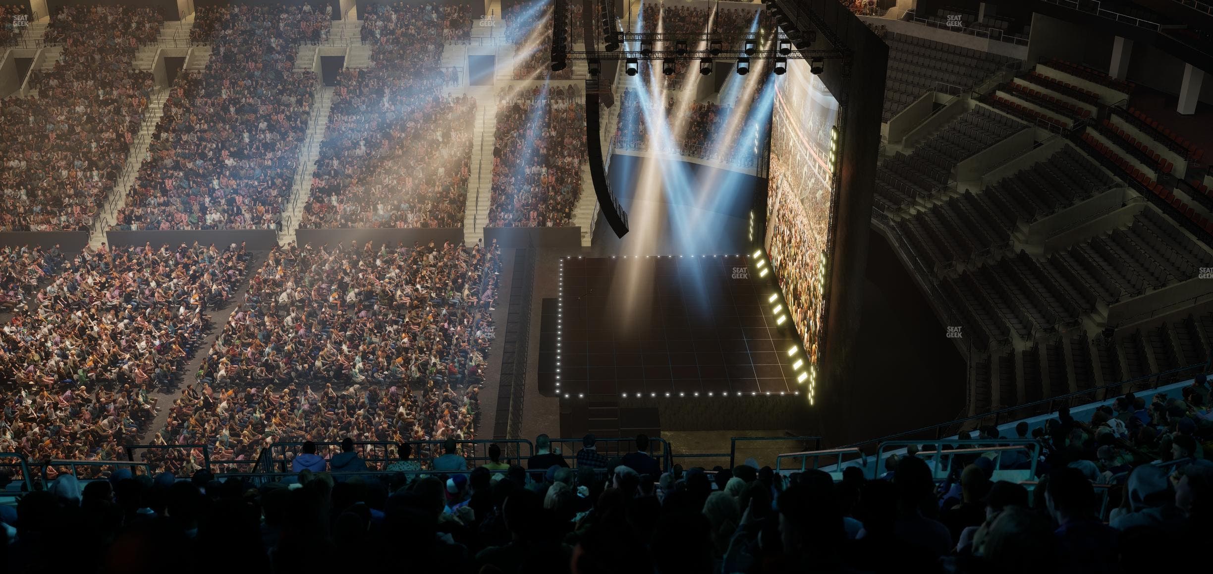 TD Garden - Section Balcony 329 Seat View