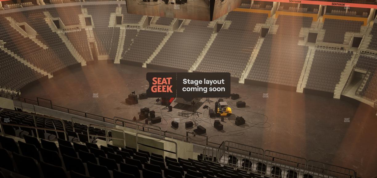 TD Garden - Section Balcony 329 Seat View