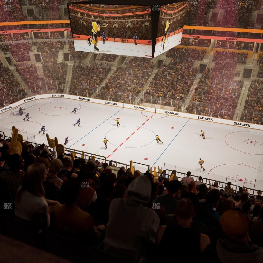 TD Garden - Section Balcony 329 Seat View