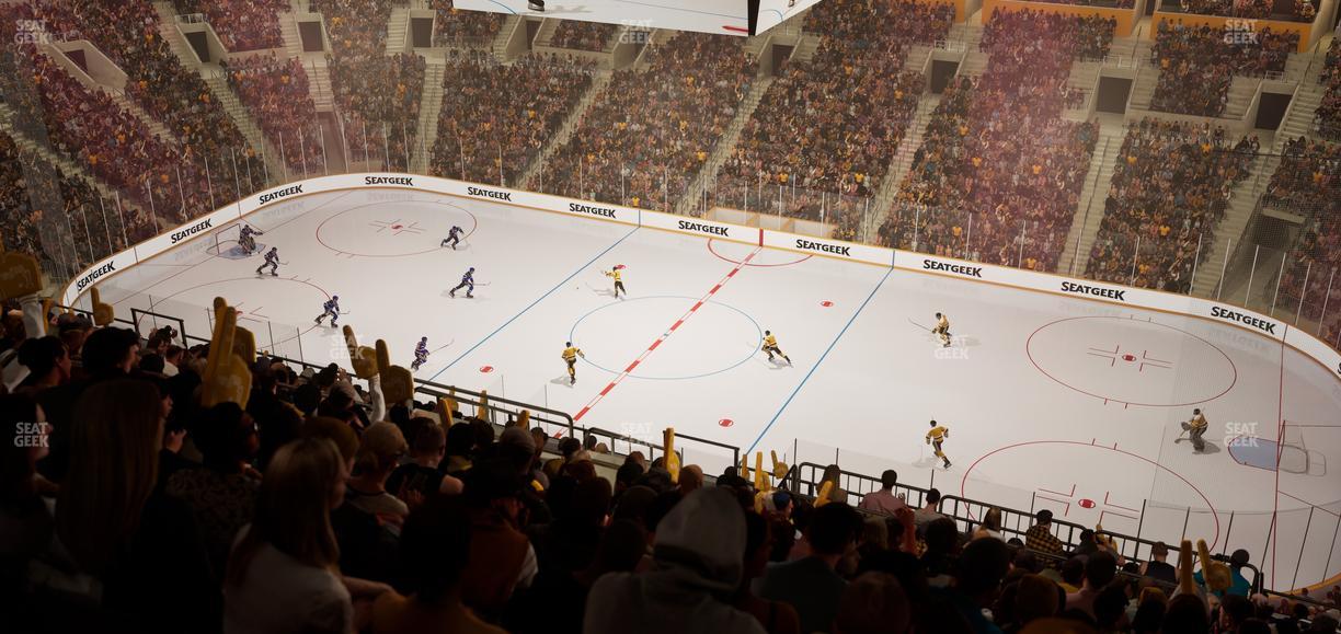 TD Garden - Section Balcony 329 Seat View