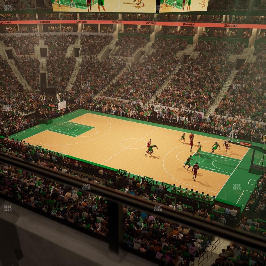TD Garden - Section Balcony 329 Seat View