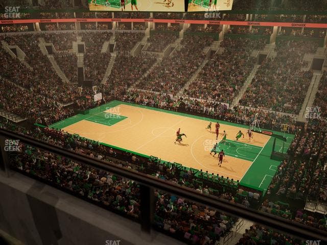 TD Garden - Section Balcony 329 Seat View