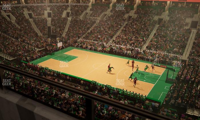 TD Garden - Section Balcony 329 Seat View