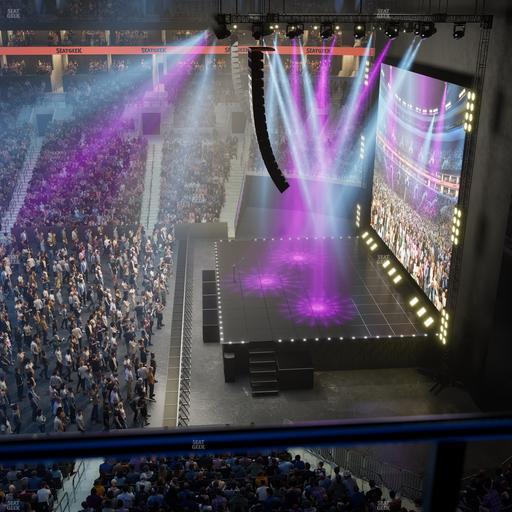 TD Garden - Section Balcony 329 Seat View