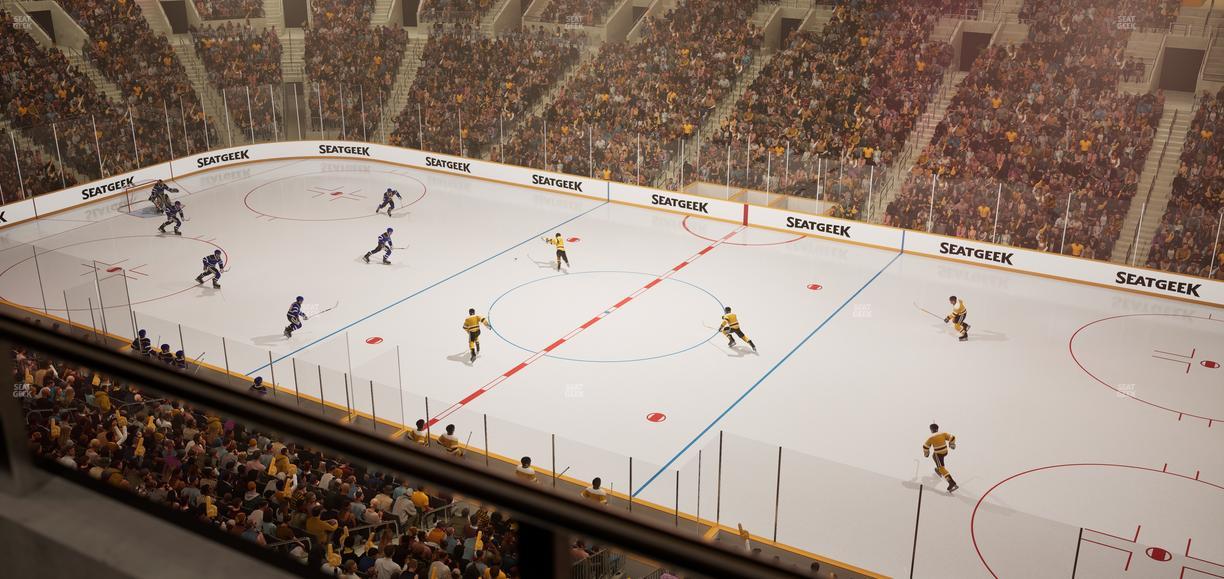 TD Garden - Section Balcony 329 Seat View