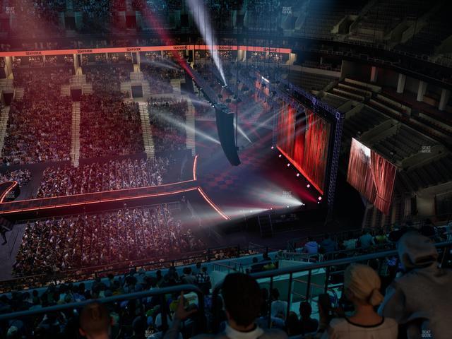 TD Garden - Section Balcony 330 Seat View TD Garden - Section Balcony 330 Seat View