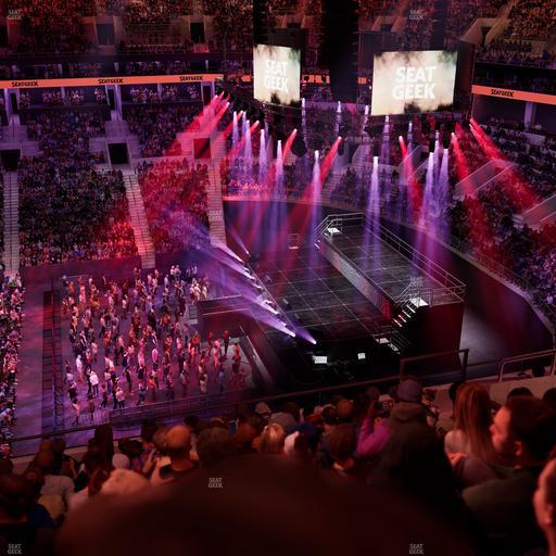 TD Garden - Section Balcony 330 Seat View