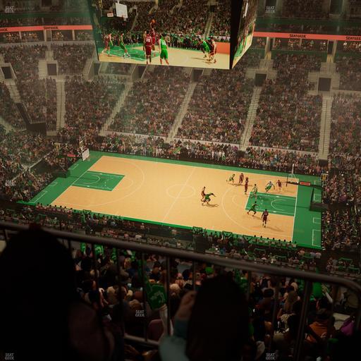 TD Garden - Section Balcony 330 Seat View