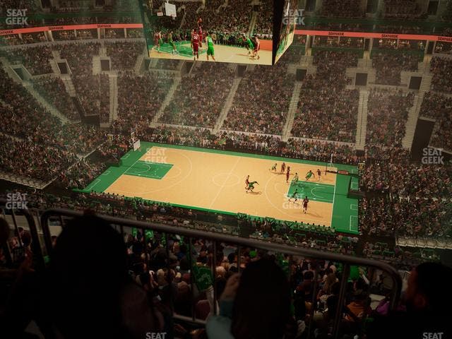 TD Garden - Section Balcony 330 Seat View
