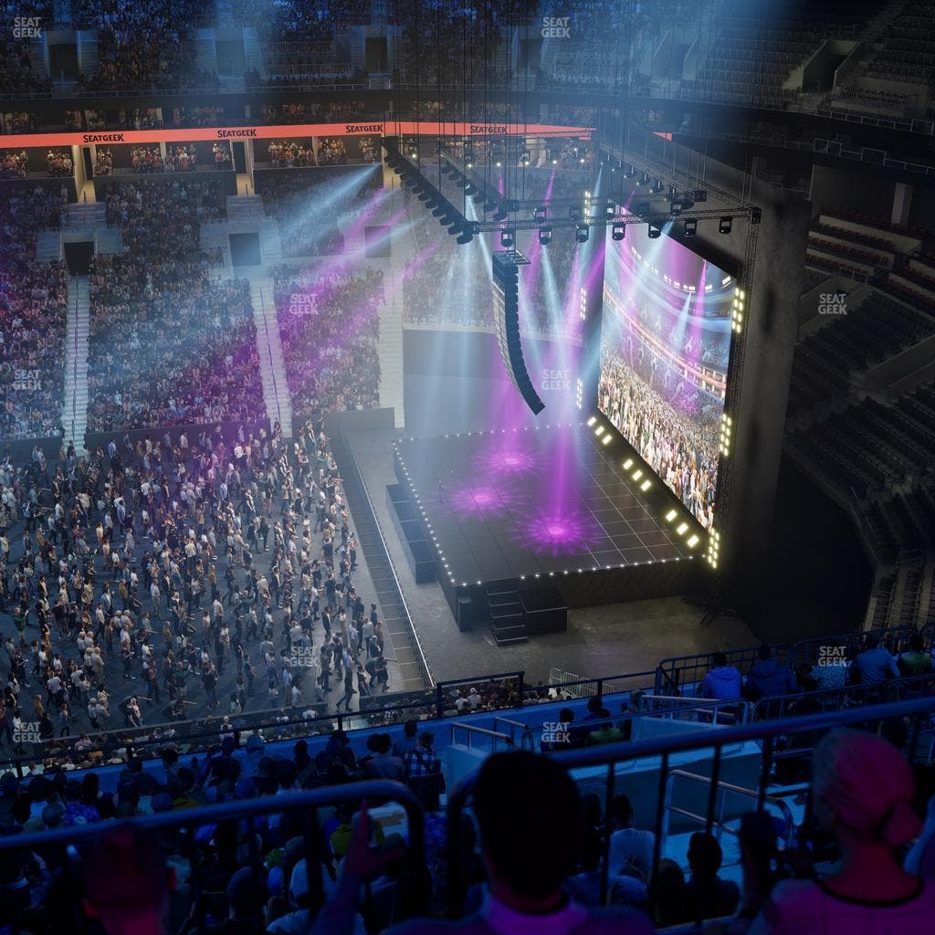 TD Garden - Section Balcony 330 Seat View