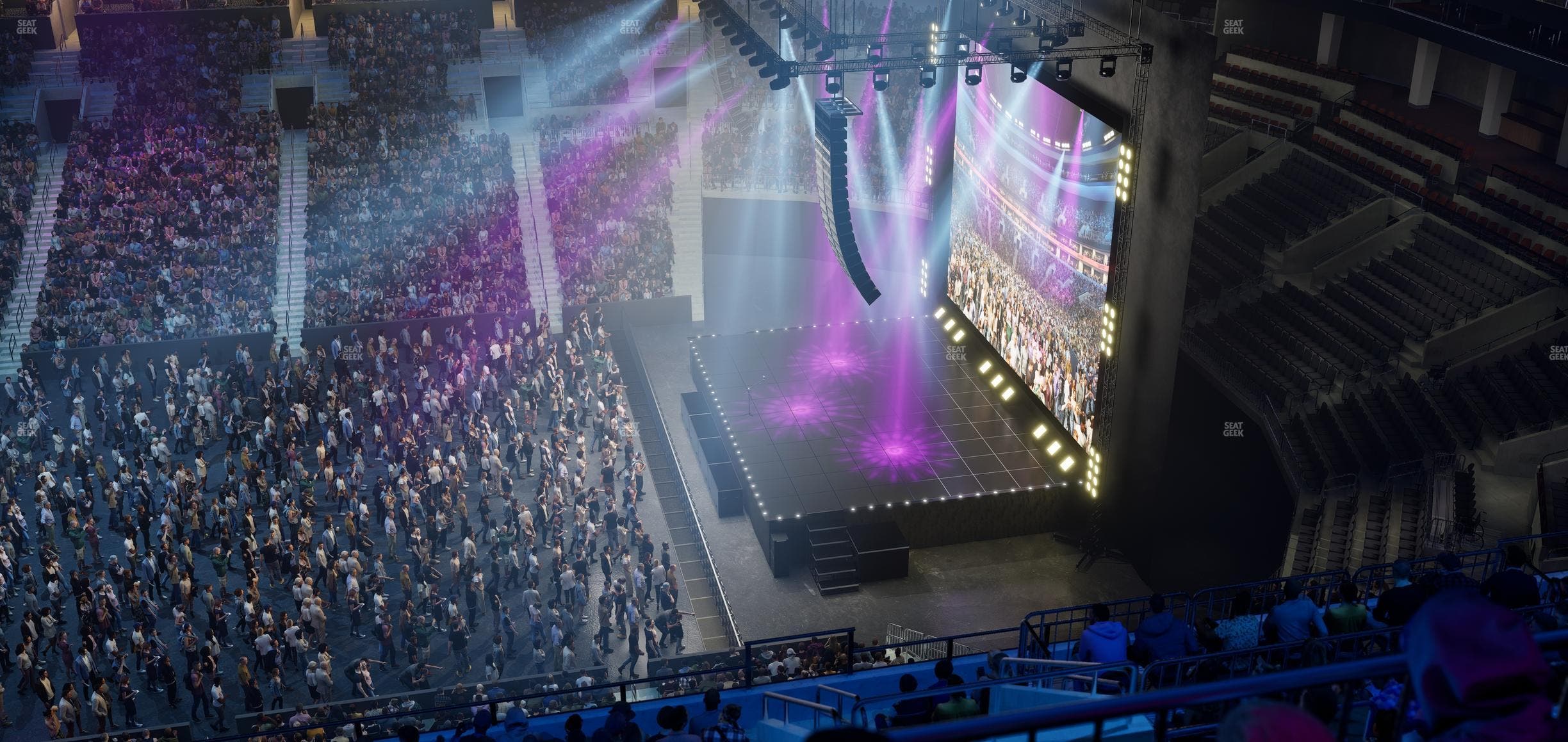 TD Garden - Section Balcony 330 Seat View