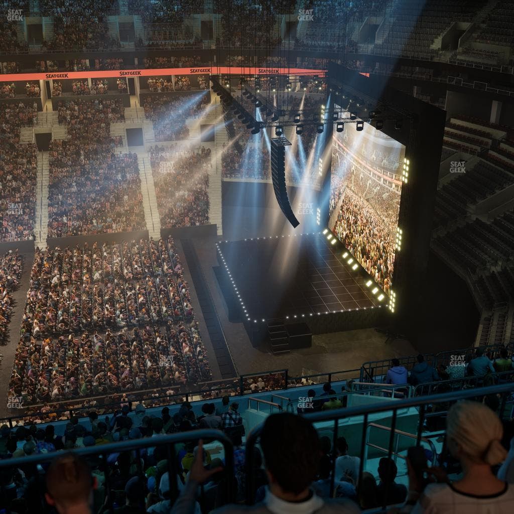 TD Garden - Section Balcony 330 Seat View