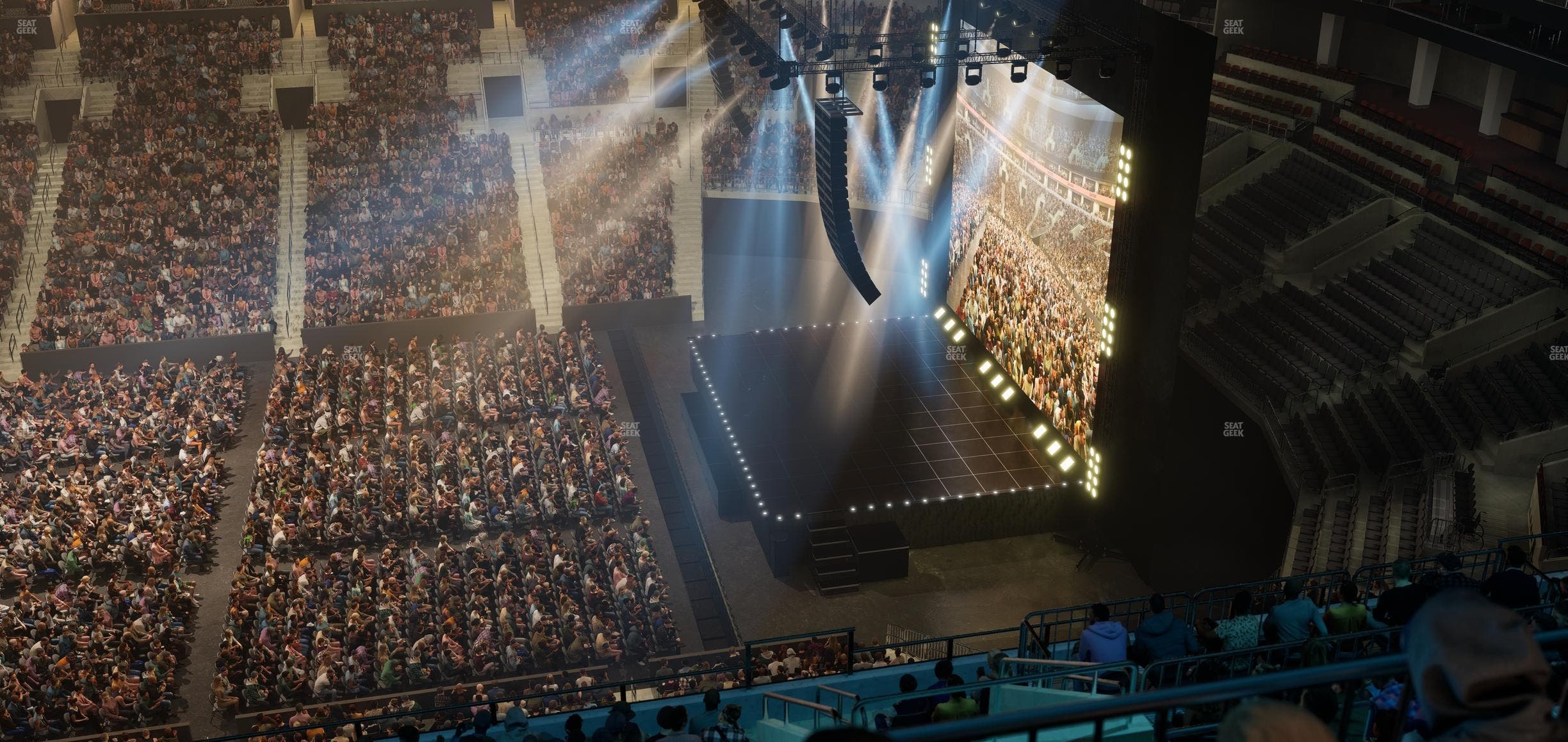 TD Garden - Section Balcony 330 Seat View