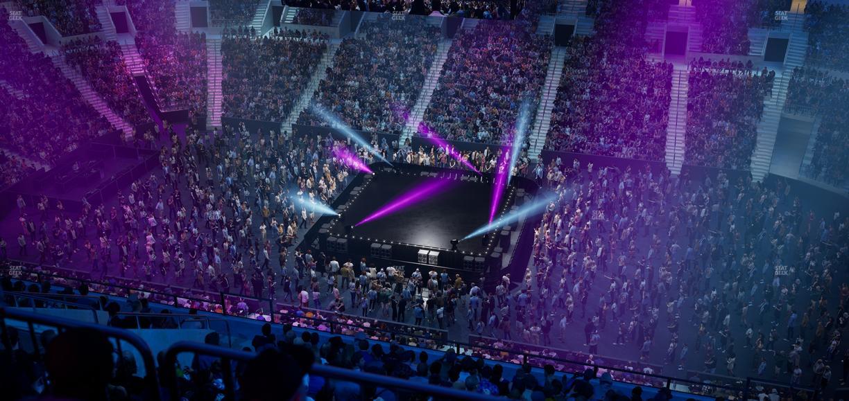 TD Garden - Section Balcony 330 Seat View