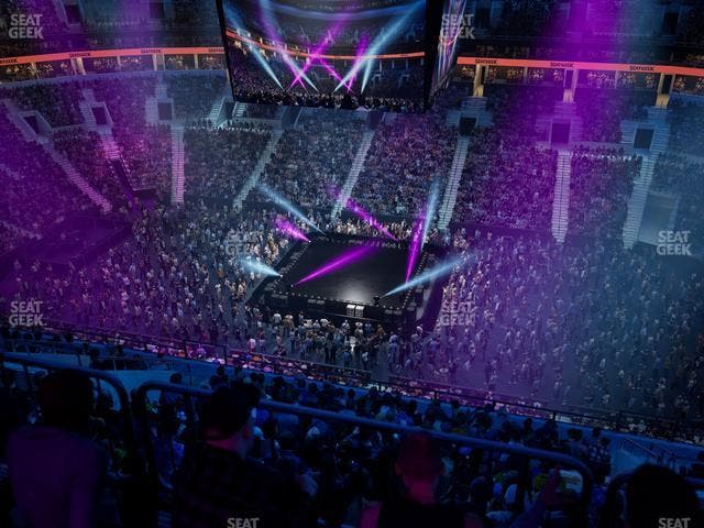 TD Garden - Section Balcony 330 Seat View