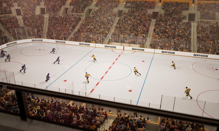 TD Garden - Section Balcony 330 Seat View