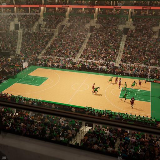 TD Garden - Section Balcony 330 Seat View