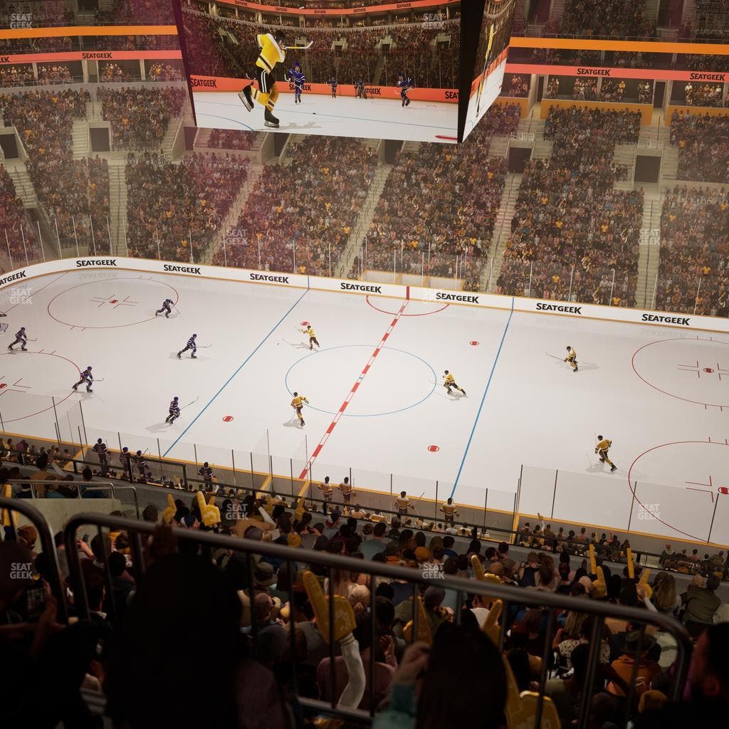 TD Garden - Section Balcony 330 Seat View