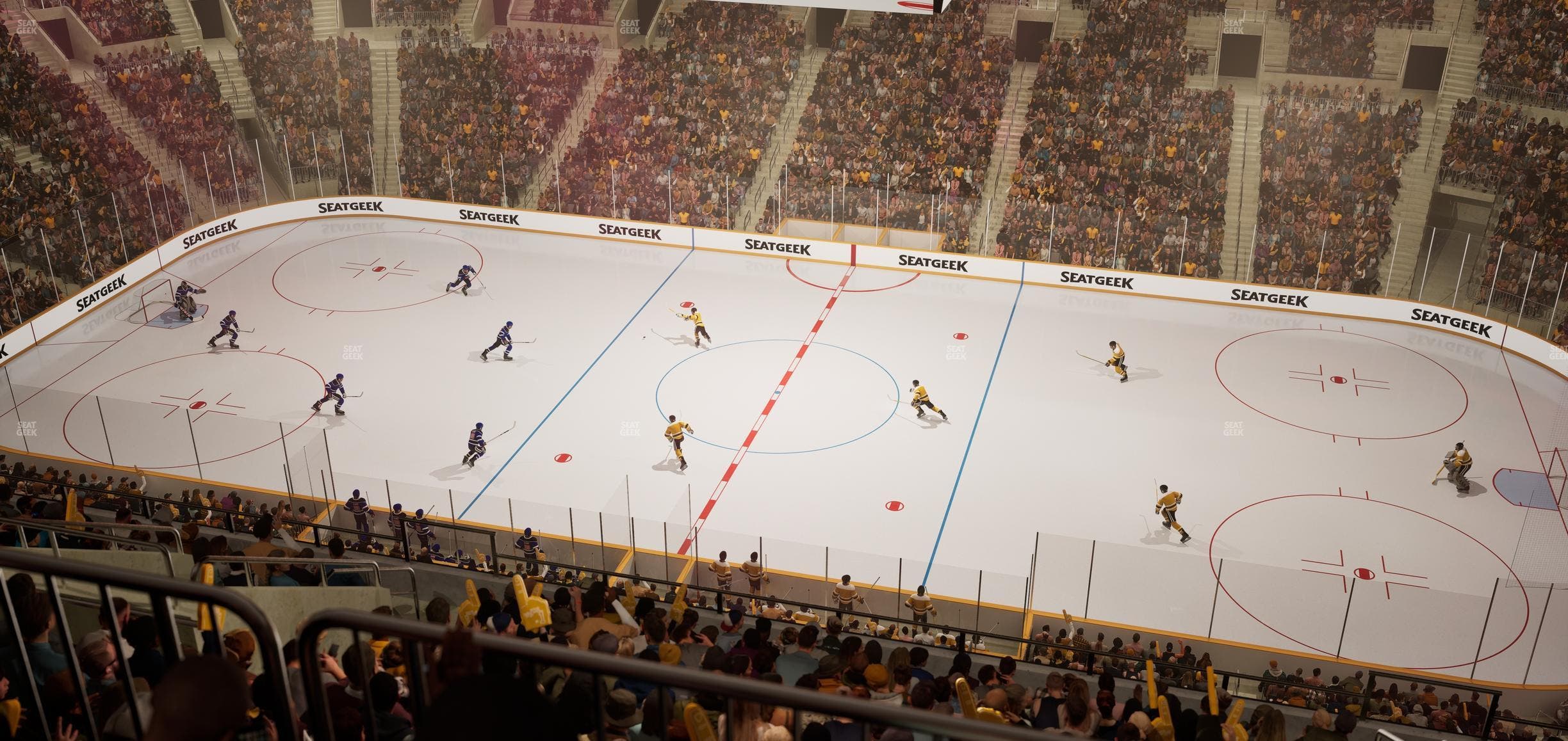 TD Garden - Section Balcony 330 Seat View