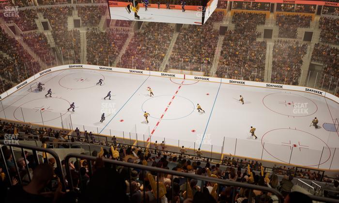 TD Garden - Section Balcony 330 Seat View