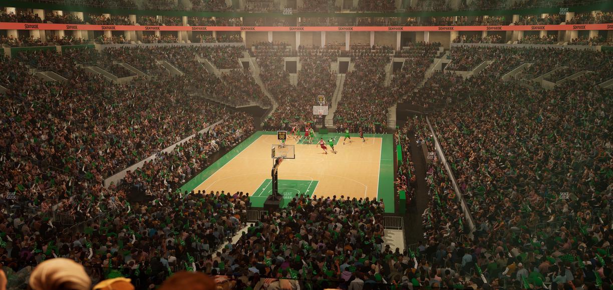 TD Garden - Section Boardroom Seat View