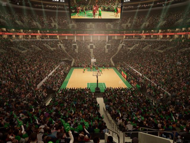 TD Garden - Section Boardroom Seat View