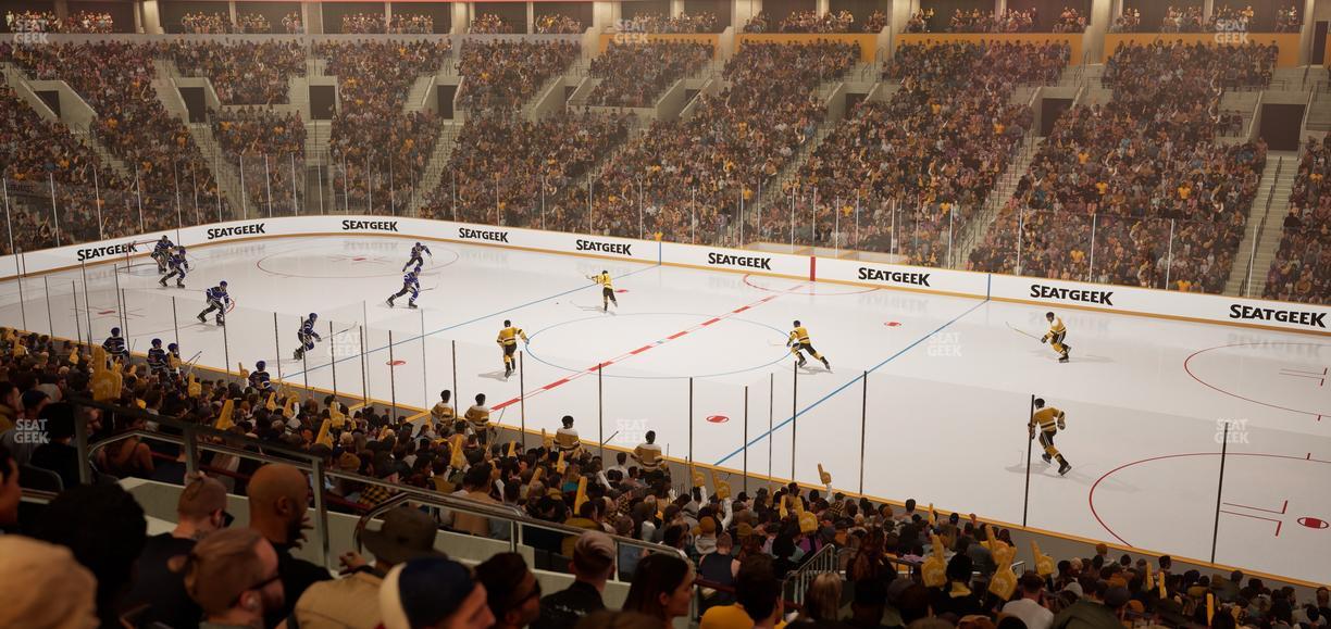 TD Garden - Section Club 107 Seat View