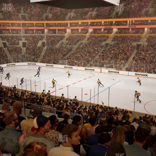 TD Garden - Section Club 107 Seat View