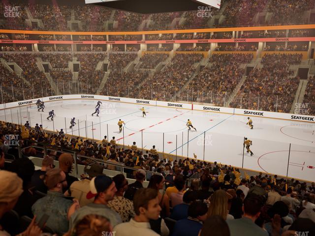 TD Garden - Section Club 107 Seat View