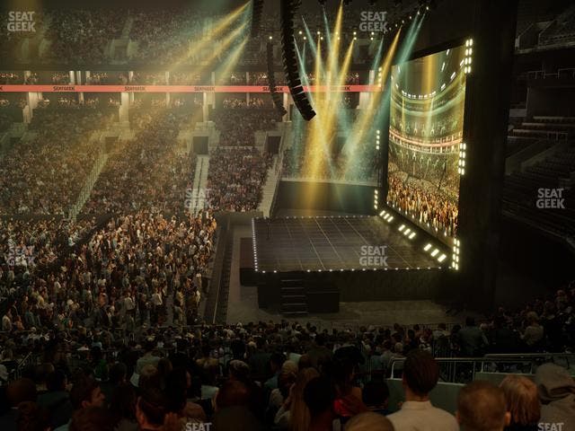 TD Garden - Section Club 107 Seat View