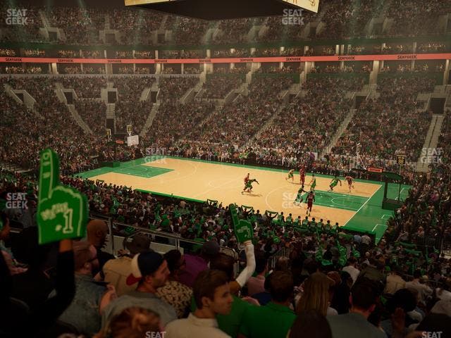 TD Garden - Section Club 107 Seat View