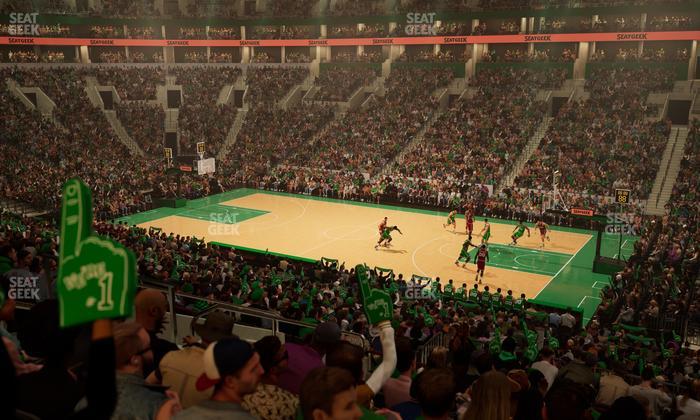 TD Garden - Section Club 107 Seat View