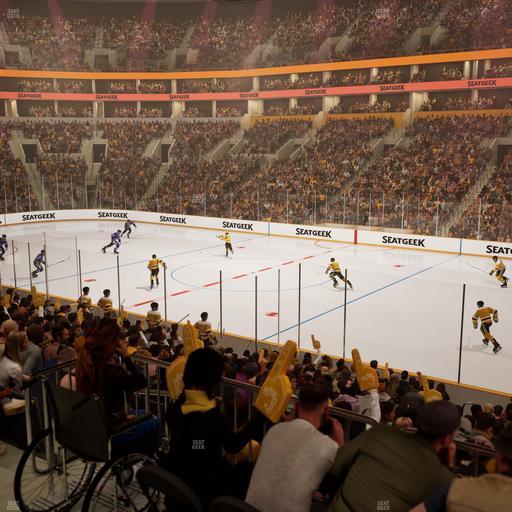 TD Garden - Section Club 107 Seat View