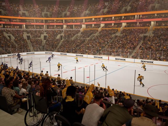 TD Garden - Section Club 107 Seat View