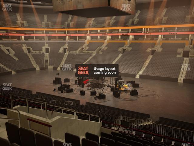 TD Garden - Section Club 107 Seat View