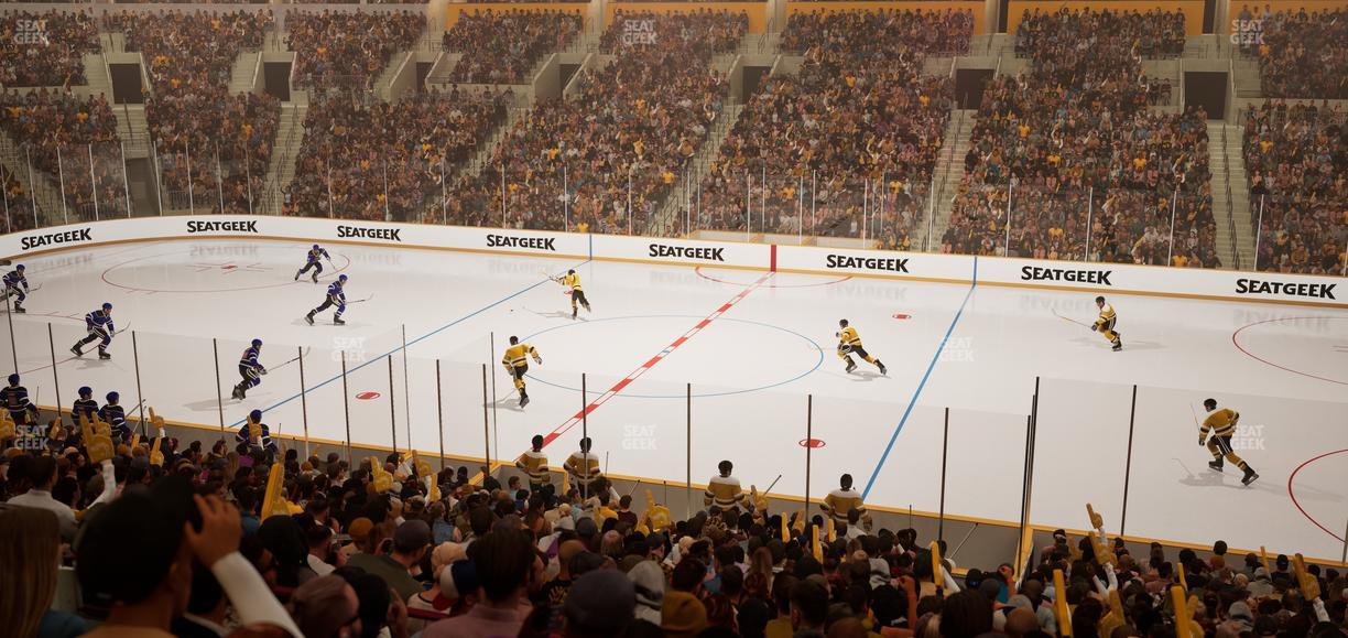 TD Garden - Section Club 109 Seat View