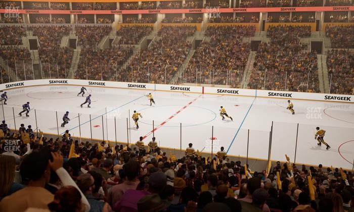 TD Garden - Section Club 109 Seat View