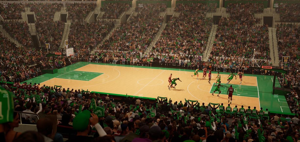 TD Garden - Section Club 109 Seat View