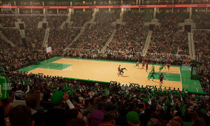 TD Garden - Section Club 109 Seat View