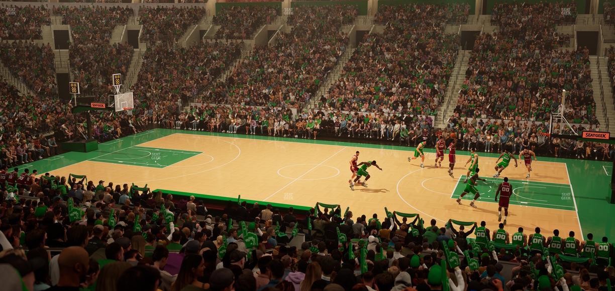 TD Garden - Section Club 109 Seat View