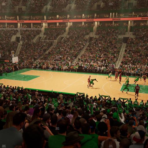 TD Garden - Section Club 109 Seat View