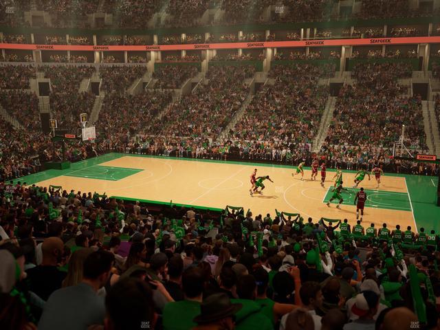 TD Garden - Section Club 109 Seat View