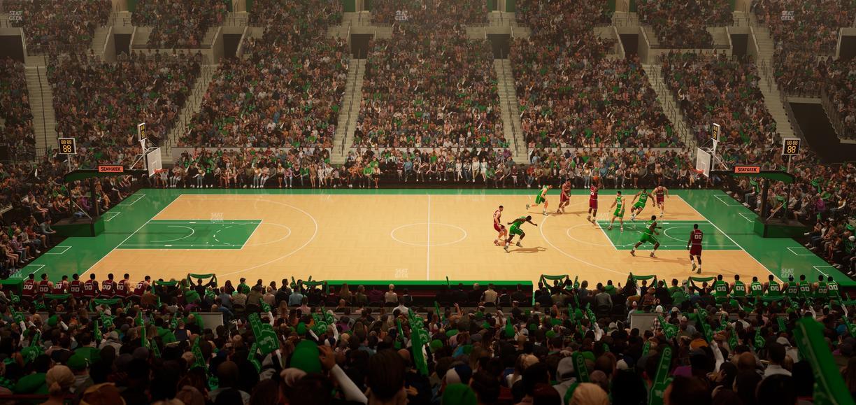 TD Garden - Section Club 111 Seat View