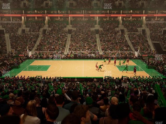 TD Garden - Section Club 111 Seat View