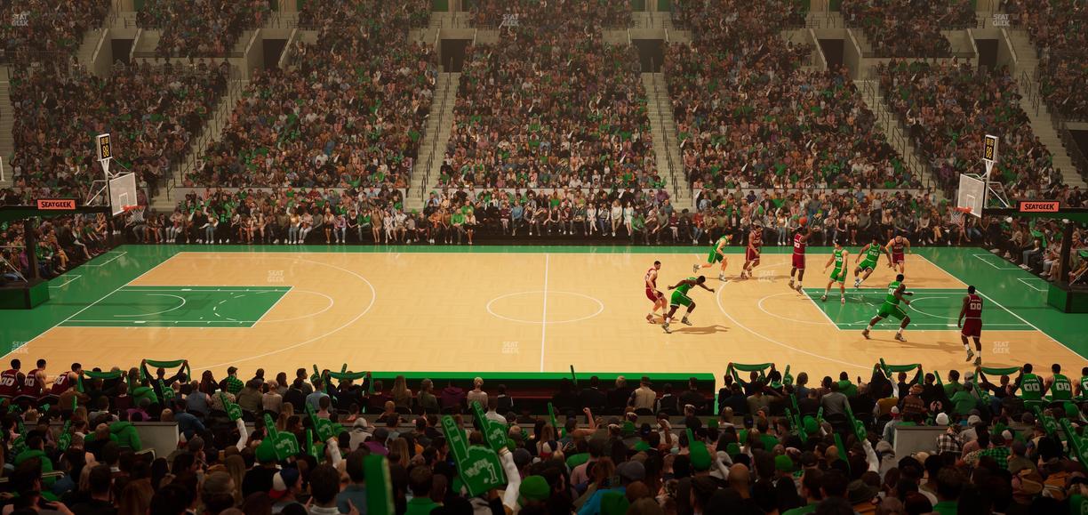 TD Garden - Section Club 111 Seat View